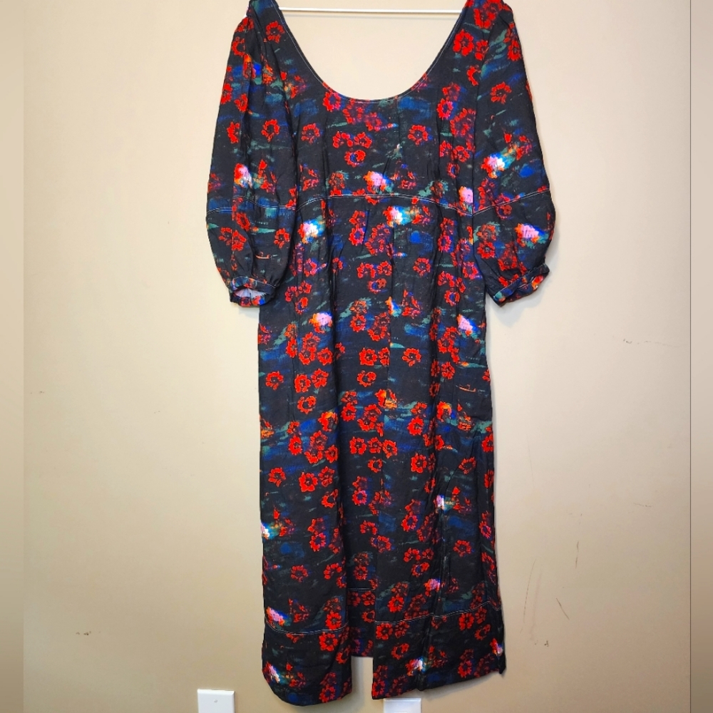 Floral print dress